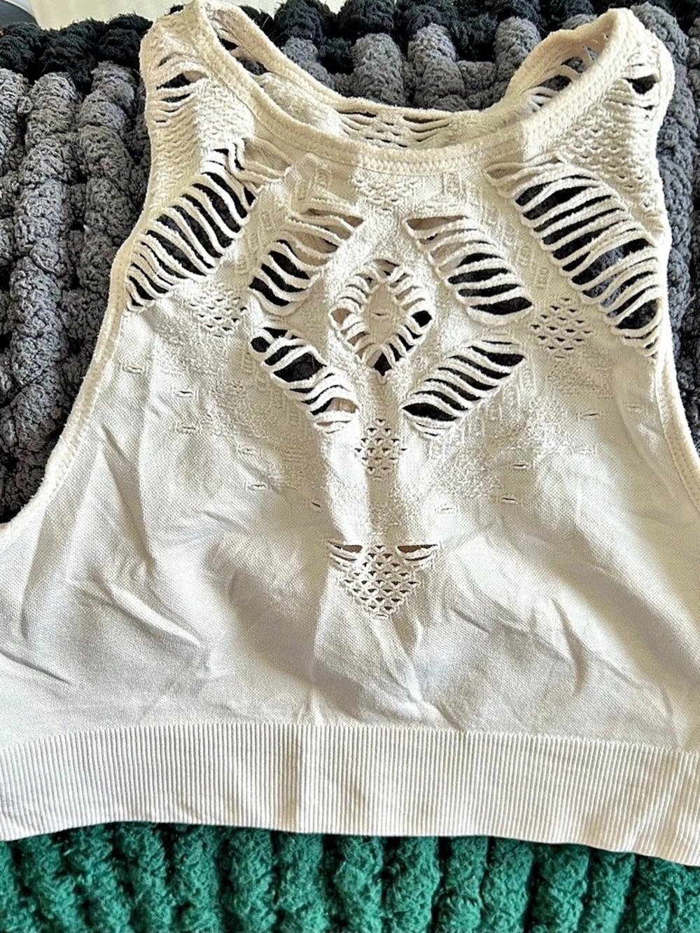 S Aerie Cutout Sports Bra Size